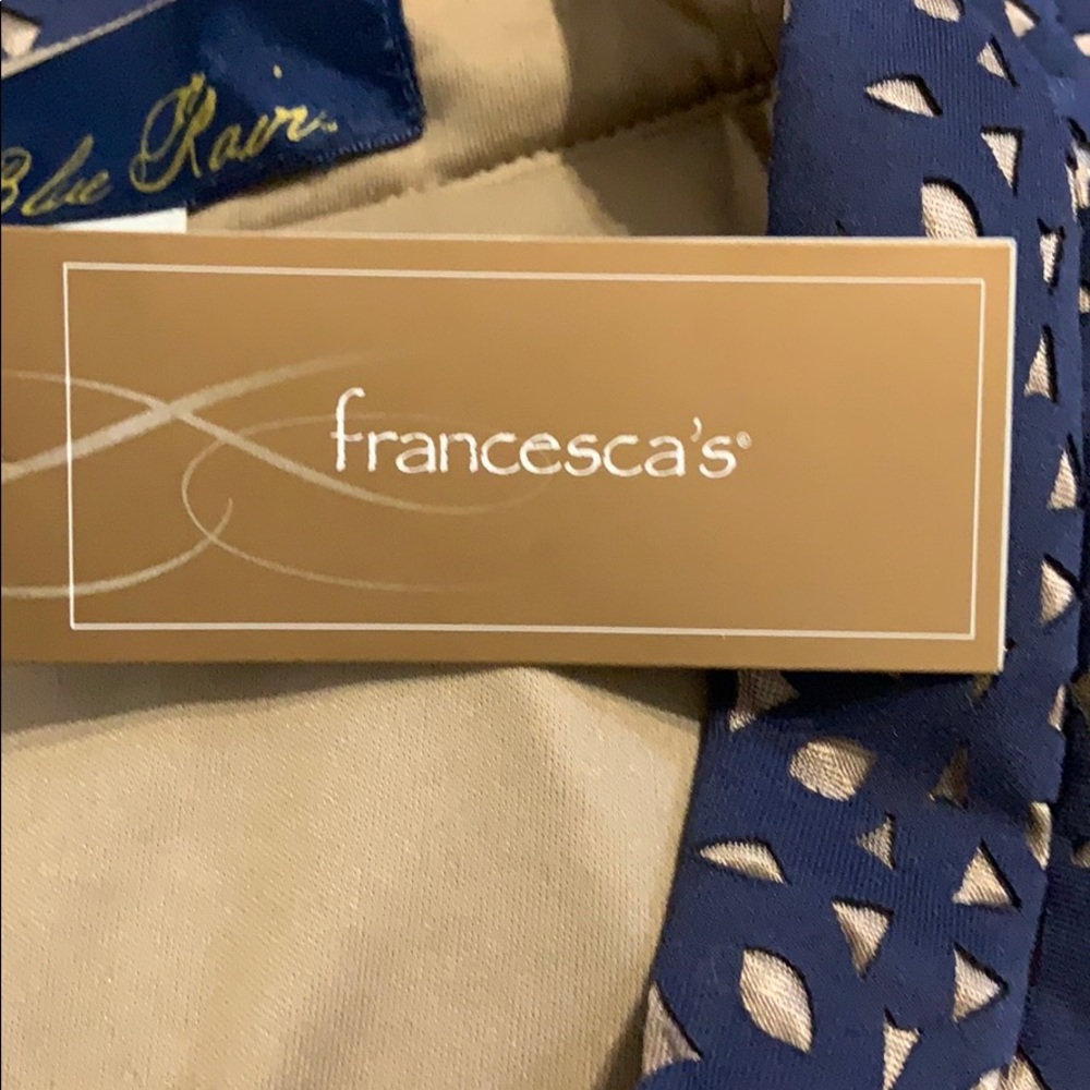 NWT Blue Rain Pleated Skirt - Picture 6 of 8